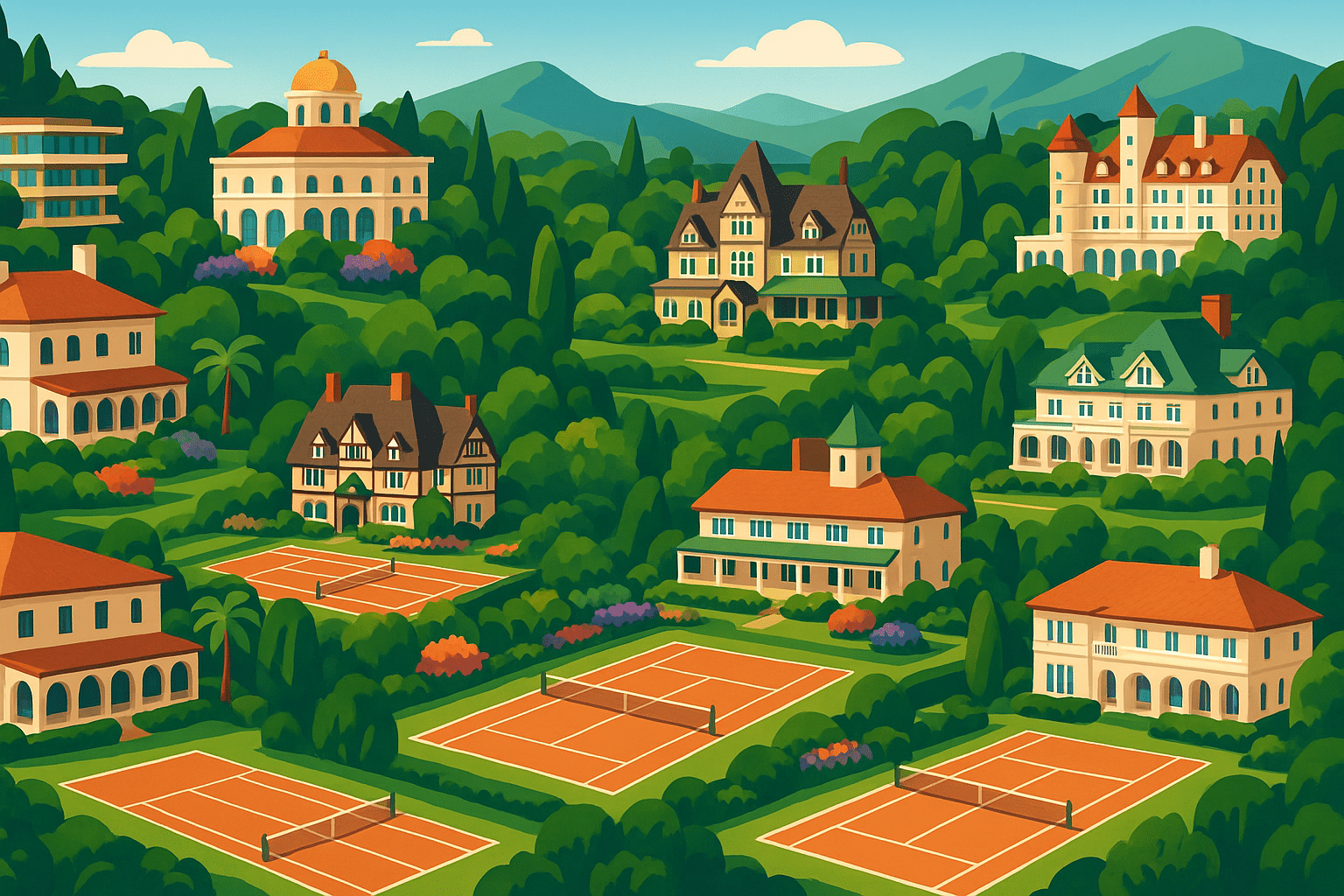 découvrez notre sélection exclusive de 10 hôtels alliant luxe et sérénité, spécialement conçus pour les passionnés de tennis. profitez d'installations de classe mondiale, de cours privés et d'un cadre idyllique pour parfaire votre jeu tout en vous offrant une expérience inoubliable.