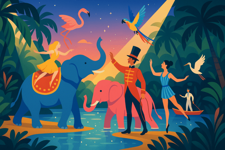 découvrez le nouveau spectacle éblouissant de giffords circus, laguna bay, du 17 avril au 28 septembre 2025. plongez dans un univers magique alliant acrobaties, musique envoûtante et performances captivantes, idéal pour toute la famille. ne manquez pas cette expérience unique sous le chapiteau !
