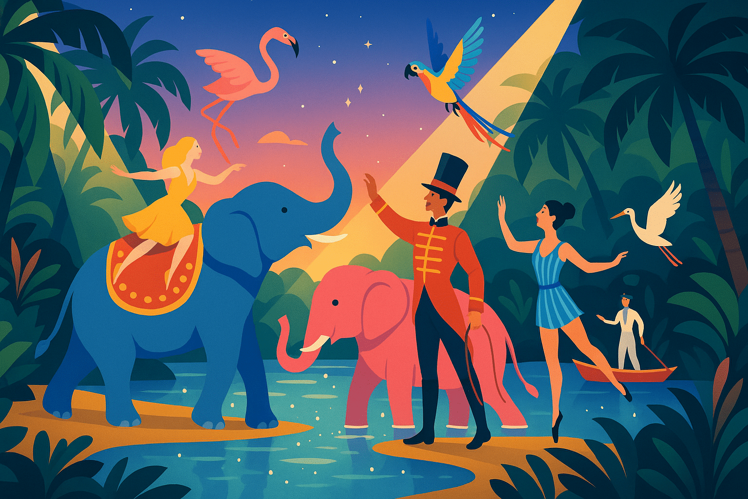 découvrez le nouveau spectacle éblouissant de giffords circus, laguna bay, du 17 avril au 28 septembre 2025. plongez dans un univers magique alliant acrobaties, musique envoûtante et performances captivantes, idéal pour toute la famille. ne manquez pas cette expérience unique sous le chapiteau !