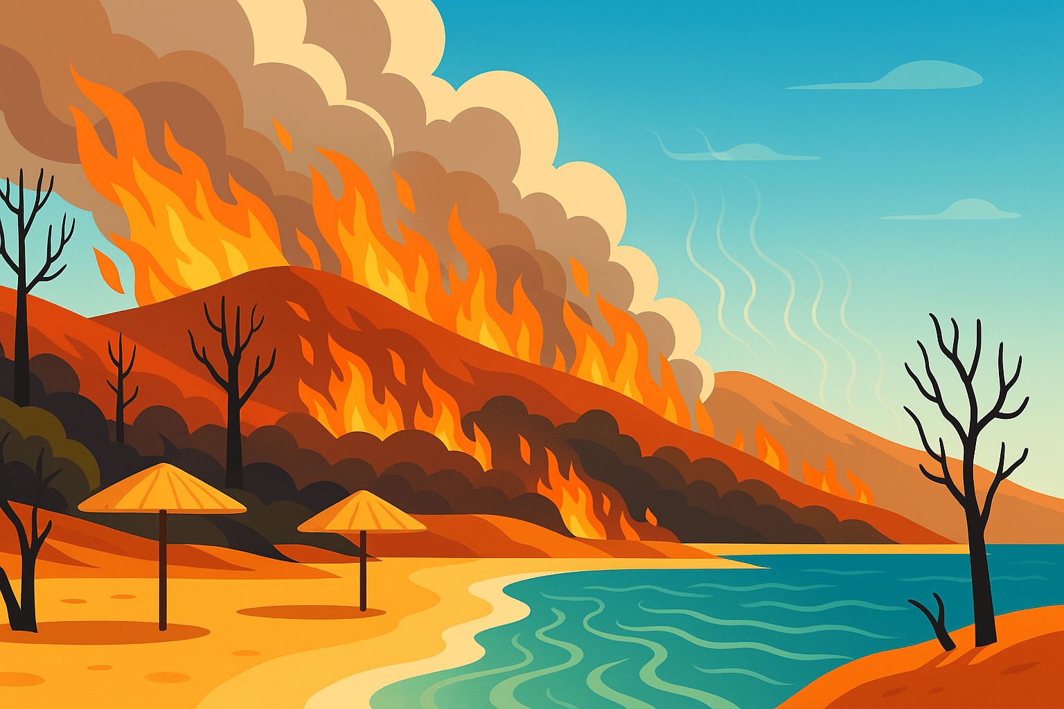 découvrez comment les incendies et les vagues de chaleur affectent le tourisme sur la côte méditerranéenne. quelles adaptations et stratégies les destinations touristiques doivent-elles envisager pour garantir un avenir durable face aux défis climatiques ?