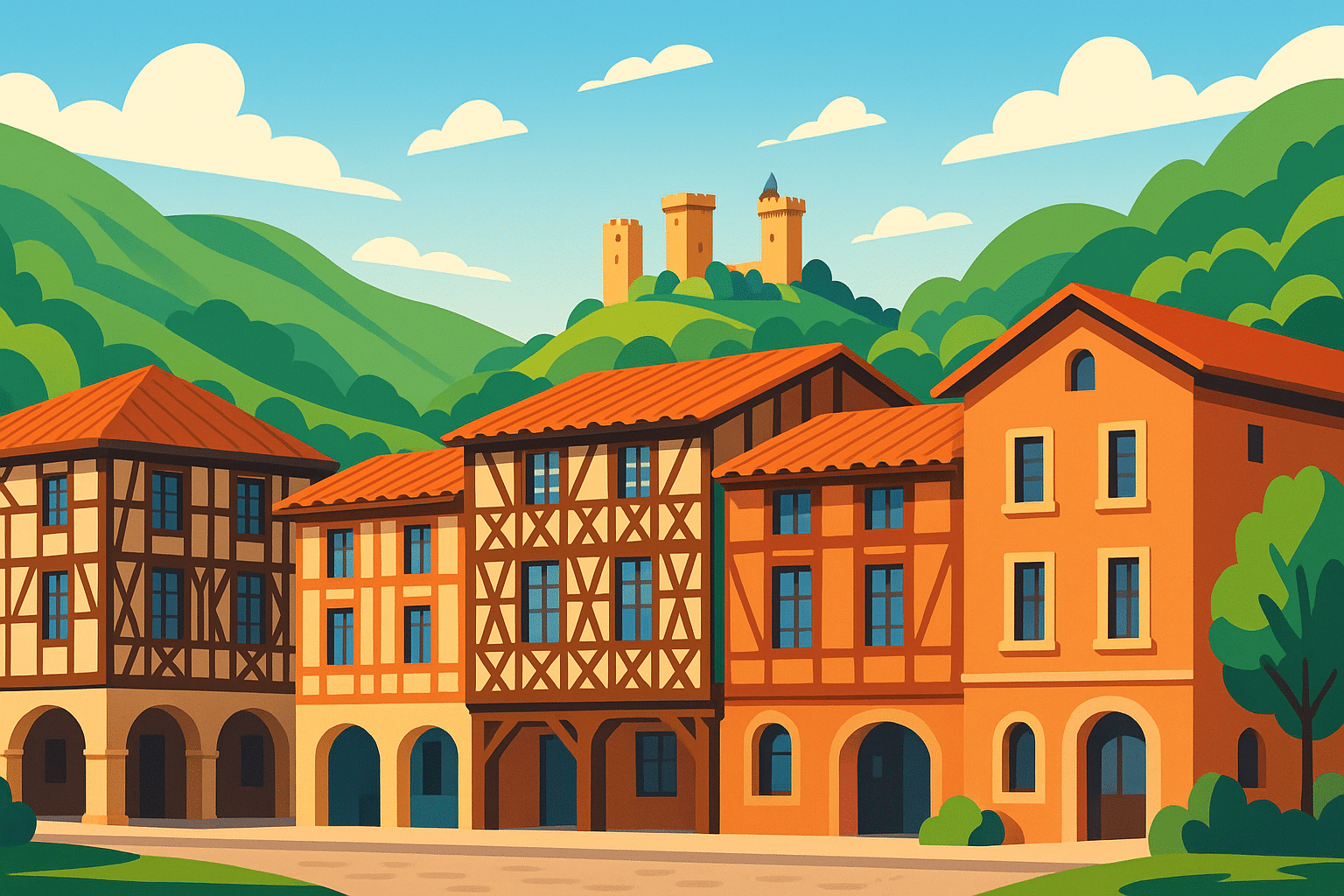 découvrez une bastide pittoresque en ariège, peuplée de 3 106 habitants et ornée de charmants colombages, qui ne manquera pas de rivaliser avec la célèbre ville de foix. plongez dans son histoire, sa culture et sa beauté naturelle.