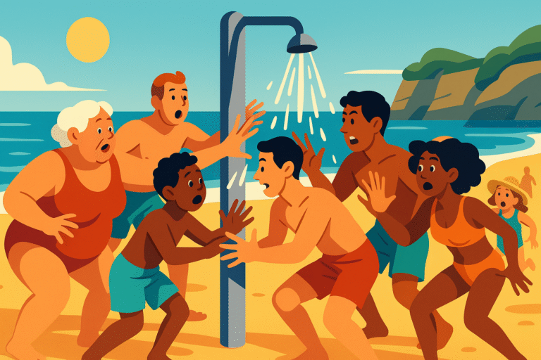découvrez l'évolution des tensions autour des douches de plage à biarritz, où la lutte pour l'accès aux commodités de plage se transforme en véritable bataille. plongez dans cette polémique qui pourrait redéfinir l'expérience estivale des visiteurs dans cette station balnéaire emblématique.