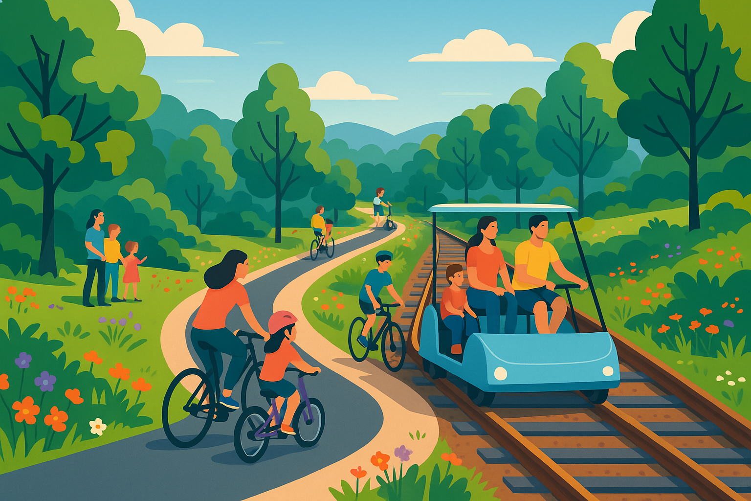 découvrez comment la commune revitalise une ancienne voie de chemin de fer abandonnée en une destination touristique unique grâce au projet innovant de monsieur vélorail. une initiative qui allie patrimoine, écologie et tourisme durable.