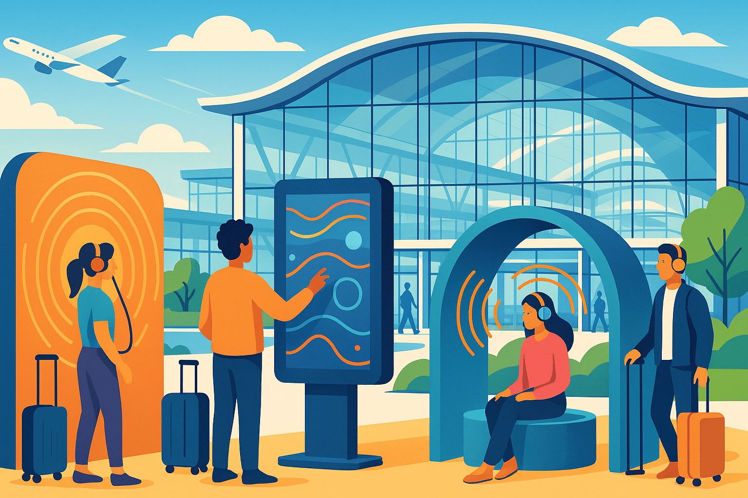 découvrez l'inauguration d'une expérience sonore novatrice à l'aéroport de heathrow à londres, une innovation qui transformera votre passage à l'aéroport en une aventure auditive unique, mêlant art et technologie pour améliorer votre voyage.