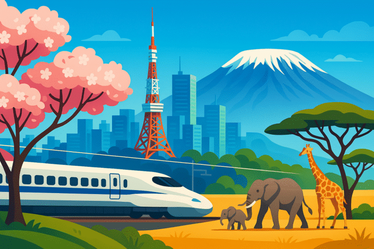 découvrez les dernières actualités mondiales à travers un prisme fascinant qui relie le japon à ses avancées ferroviaires et la tanzanie, un pays riche en biodiversité et en culture. un tour d'horizon complet pour les passionnés d'actualités internationales.