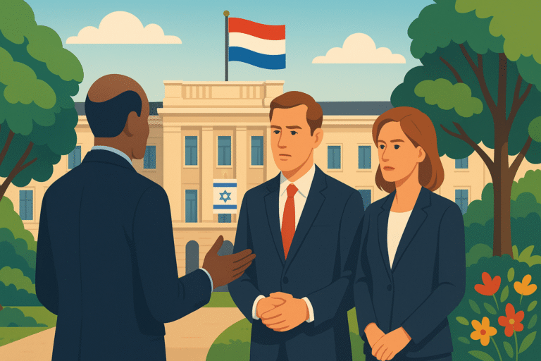 découvrez comment les pays-bas ont convoqué l'ambassadeur israélien et instauré une interdiction de voyage pour les ministres, dans un contexte politique tendu. analyse des implications et des réactions face à cette décision.