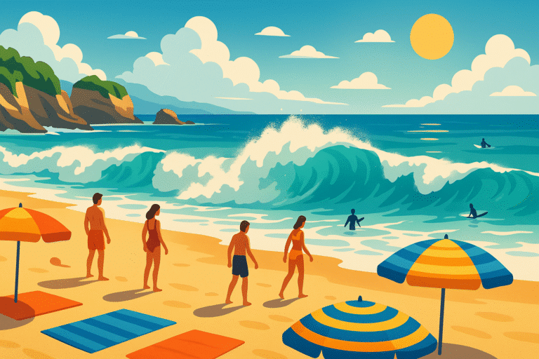 découvrez l'été tumultueux de biarritz à travers des récits palpitants et des situations inattendues. plongez dans l'univers fascinant de l'une des plus belles plages de france, où le bain devient une aventure risquée entre beauté naturelle et défis de la mer.