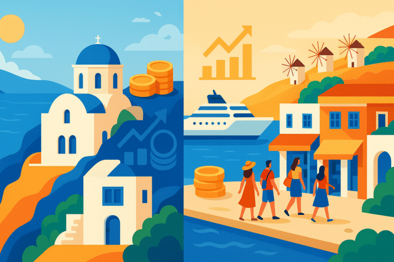 découvrez la nouvelle taxe imposée sur les croisières à mykonos et santorin. cette mesure vise à réguler le tourisme et préserver ces îles idylliques tout en offrant des informations essentielles aux voyageurs et aux compagnies de croisière.