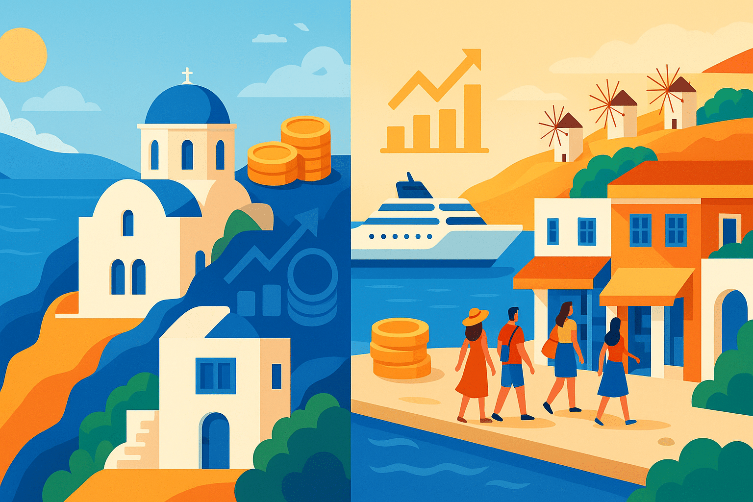 découvrez la nouvelle taxe imposée sur les croisières à mykonos et santorin. cette mesure vise à réguler le tourisme et préserver ces îles idylliques tout en offrant des informations essentielles aux voyageurs et aux compagnies de croisière.