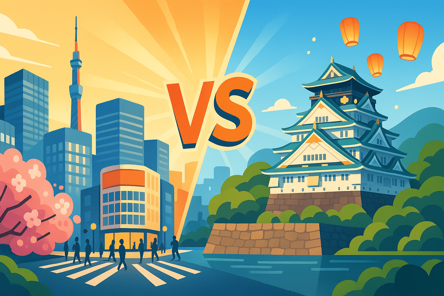plongez dans le duel captivant entre tokyo et osaka, deux des villes emblématiques du japon. découvrez les attraits uniques de chaque destination, des quartiers modernes de tokyo aux délices culinaires d'osaka. quel sera votre choix pour une expérience inoubliable au cœur de la culture japonaise ?
