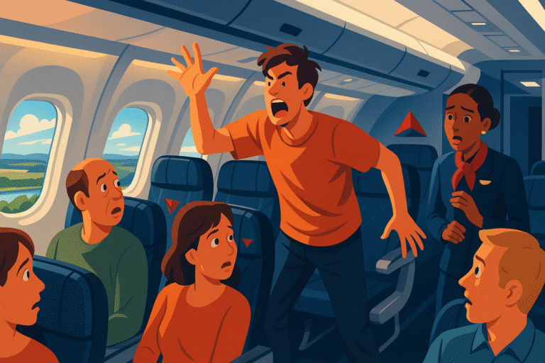 découvrez comment un passager indiscipliné a causé des perturbations sur un vol delta reliant chicago au minnesota, selon les révélations de la compagnie aérienne. cet incident met en lumière les défis de la sécurité à bord et l'importance d'un comportement approprié en avion.
