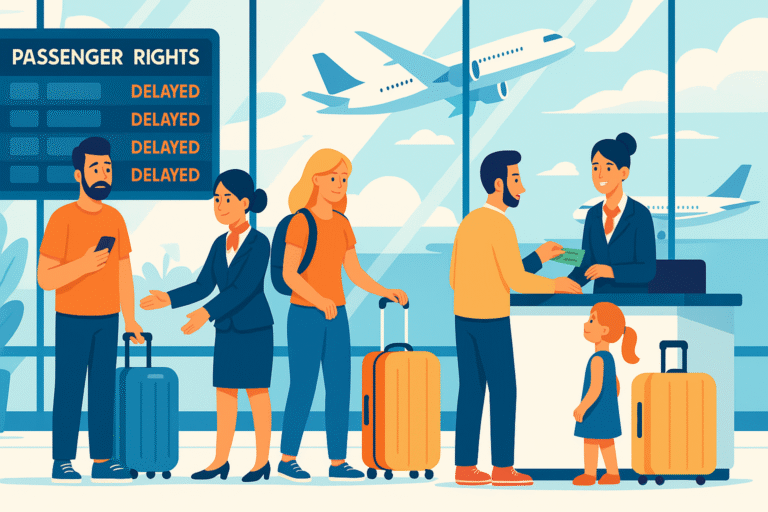 découvrez vos droits en voyage aérien : de l'indemnisation pour retards aux remboursements en cas de refus d'embarquement, en passant par les services indispensables pour voyager sereinement. ne laissez pas les imprévus gâcher votre voyage, informez-vous sur vos droits !