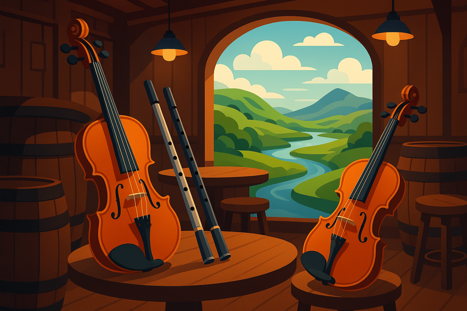 découvrez l'irlande du nord et le comté de donegal à travers un voyage musical envoûtant. plongez dans l'univers des violons, des flûtes et des pubs typiques, où chaque note raconte une histoire et chaque coin de rue résonne de traditions. une expérience inoubliable pour les amateurs de musique et de culture irlandaise.