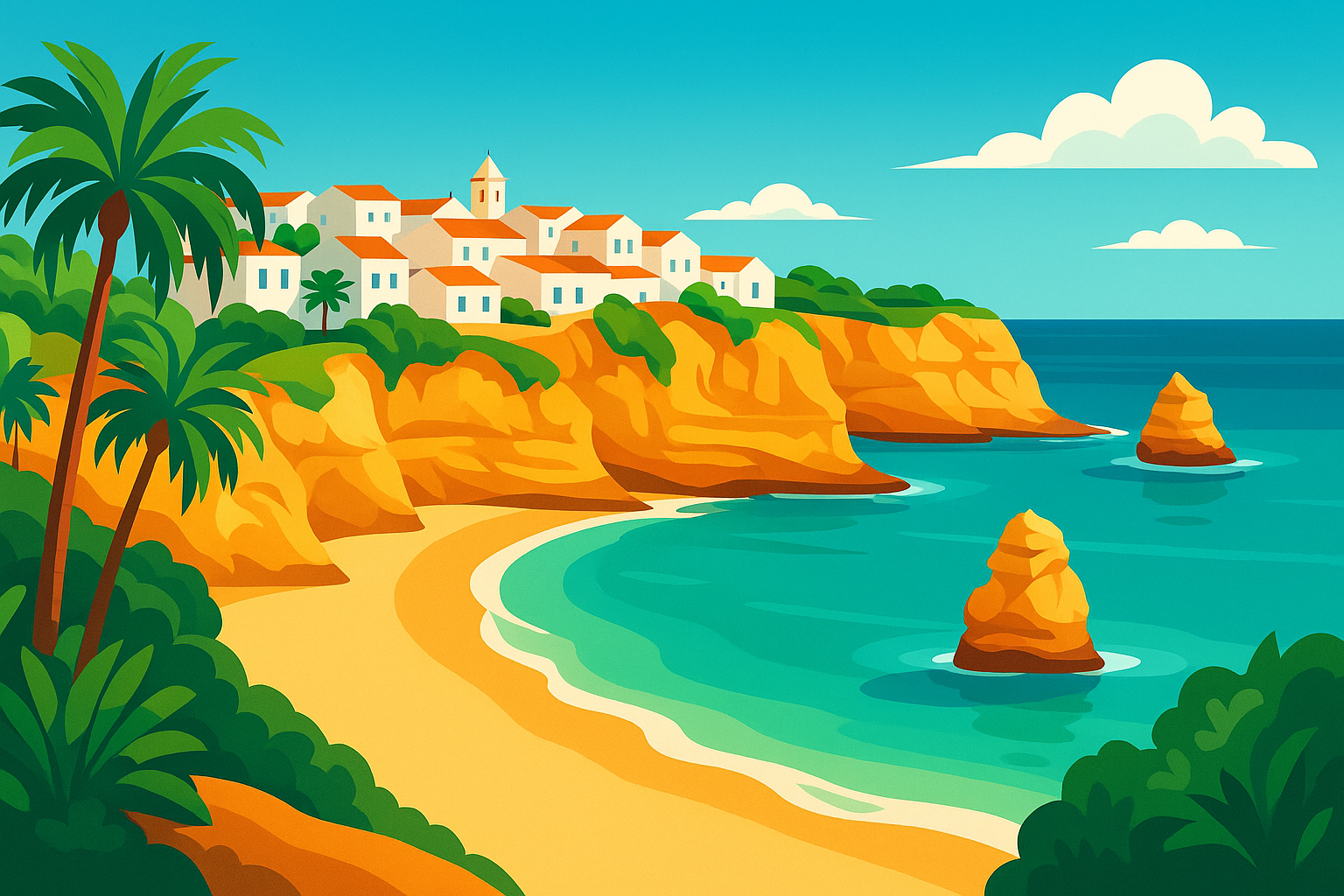 découvrez albufeira et ses paysages enchanteurs, entre plages dorées, falaises impressionnantes et charmants villages. explorez cette destination portugaise incontournable qui allie culture, nature et détente.