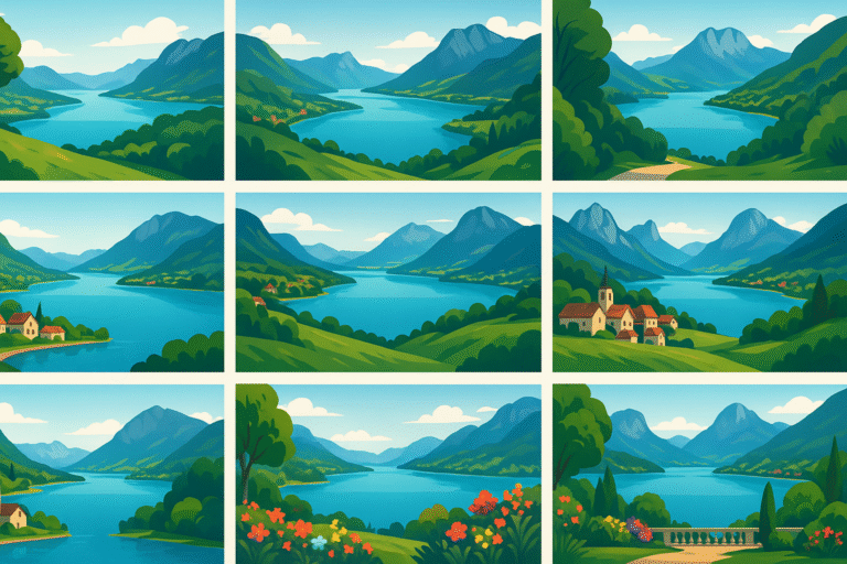 découvrez les 9 lieux incontournables qui vous offriront des vues à couper le souffle sur le magnifique lac d'annecy. partez à l'aventure et explorez ces spots privilégiés pour une expérience inoubliable au cœur des alpes françaises.