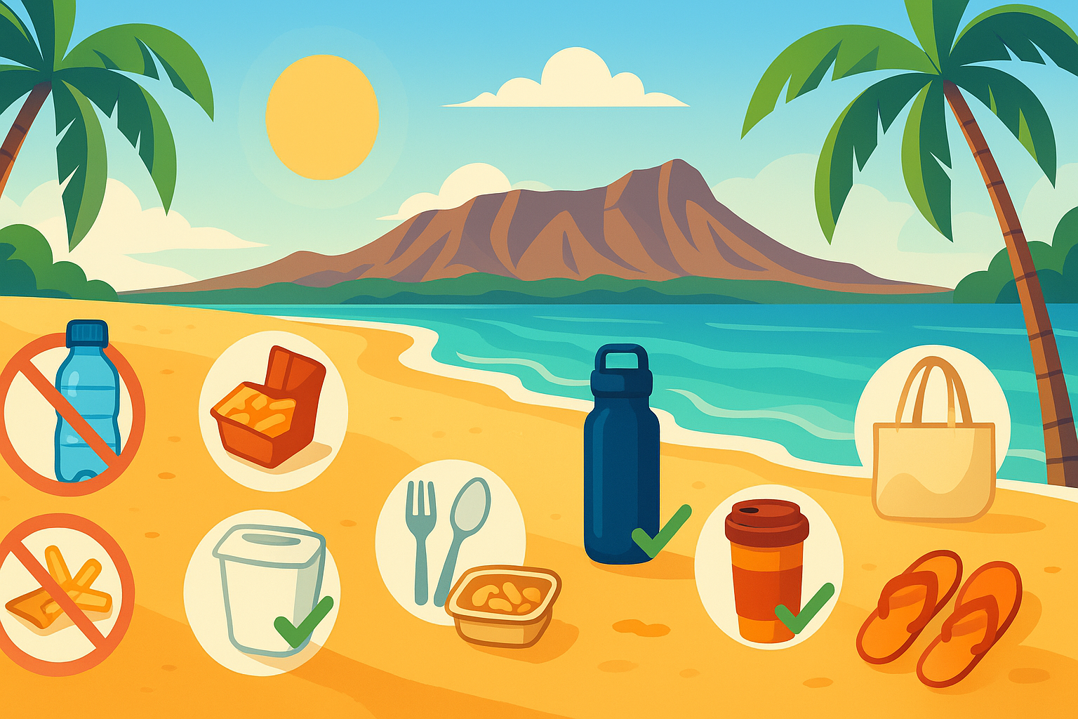 découvrez les 12 éléments à éviter lors de vos excursions à la plage à hawaï et des alternatives ingénieuses à emporter pour profiter pleinement de votre séjour. en tant qu'écrivain voyageur, je partage des conseils pratiques pour un voyage inoubliable dans cet écrin de beauté.