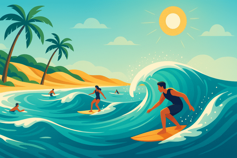 découvrez la plage prisée des surfeurs en france, un véritable paradis pour les amateurs de vagues. profitez de ses magnifiques paysages, des conditions idéales pour le surf et d'une ambiance conviviale. ne manquez pas cette destination incontournable pour vivre des moments inoubliables en bord de mer!