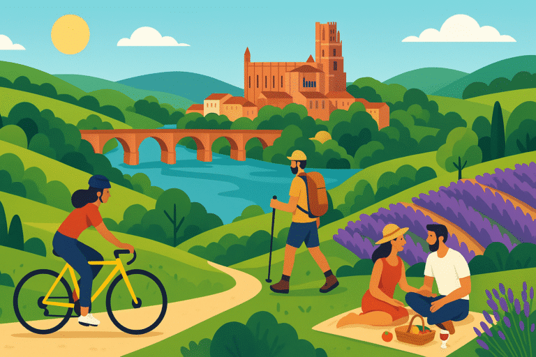 découvrez les meilleures activités à vivre autour d'albi, en plein cœur de l'occitanie. explorez des sites historiques, profitez de la nature, et plongez dans la culture régionale grâce à notre guide des incontournables de cette belle région.