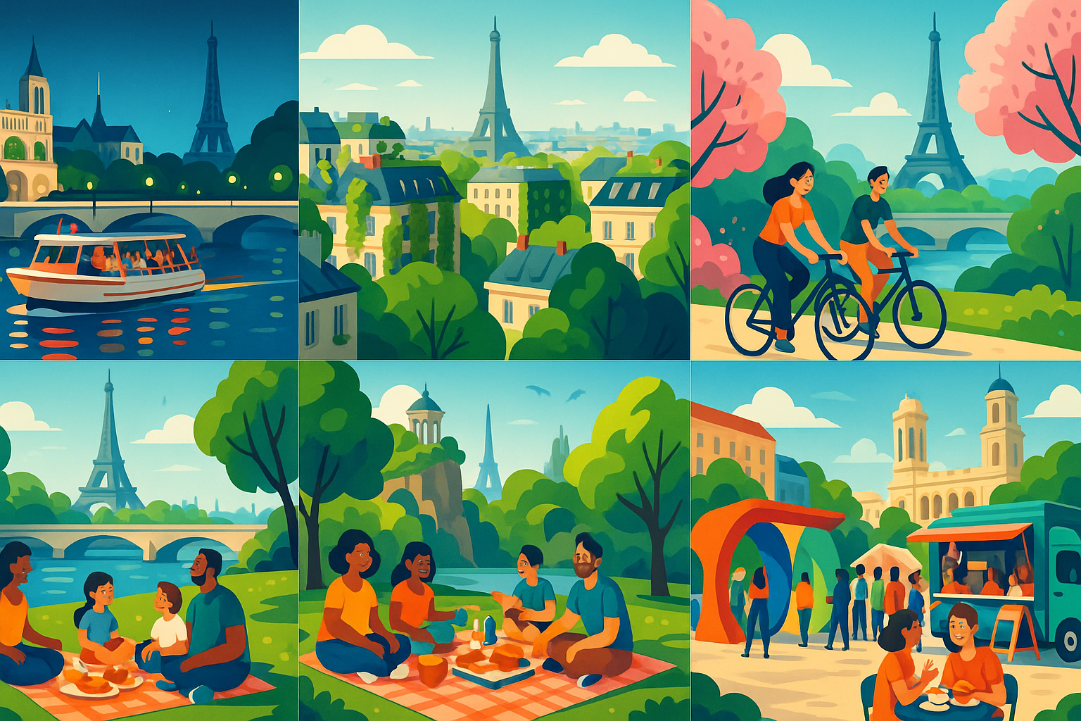 découvrez paris sous un nouveau jour avec ces six façons innovantes de redécouvrir la capitale. entre visites insolites, expériences uniques et activités hors des sentiers battus, plongez dans l'esprit de la ville et laissez-vous surprendre par ses trésors cachés.