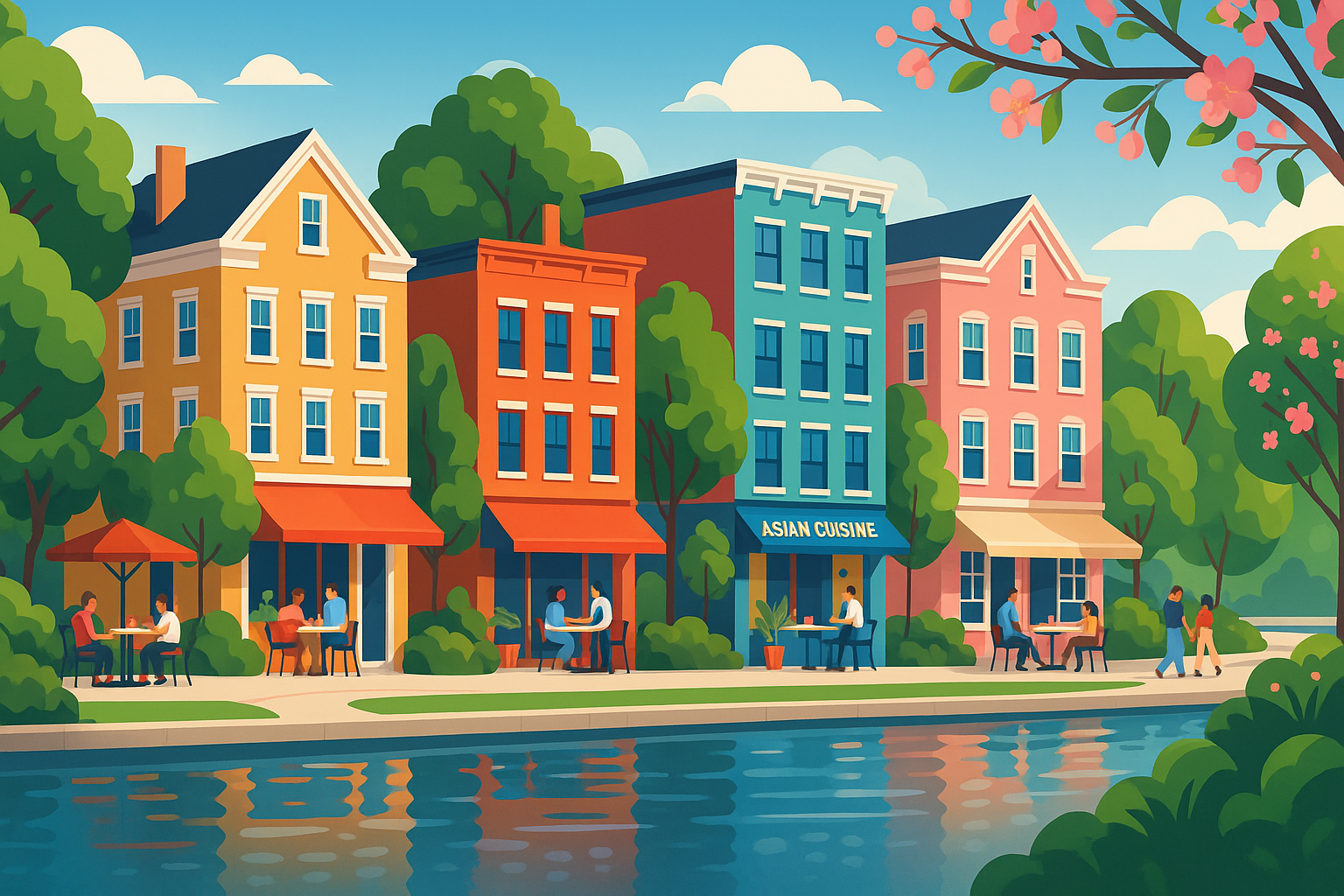 découvrez un charmant village de new york, où la cuisine variée et le charme au bord de l'eau s'entremêlent. idéal pour une escapade en ville, cet endroit enchanteur vous promet des moments inoubliables entre gastronomie et sérénité.