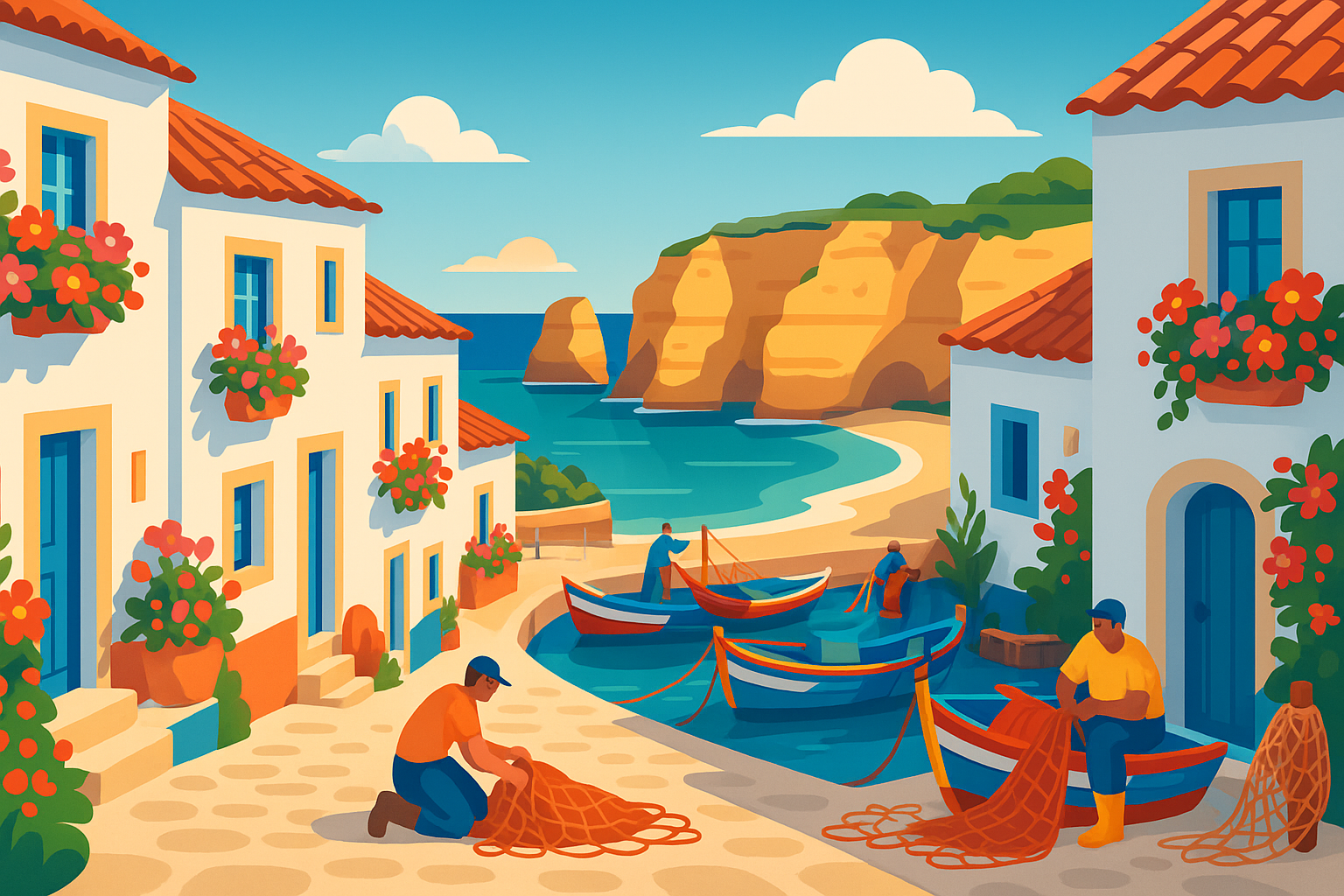 plongez dans l'authenticité d'un village de pêcheurs en algarve, où chaque ruelle cachée invite à la découverte. entre les senteurs marines et les plages secrètes, vivez une expérience inoubliable loin du tourisme de masse. préparez-vous à explorer ce trésor caché aux charmes uniques.