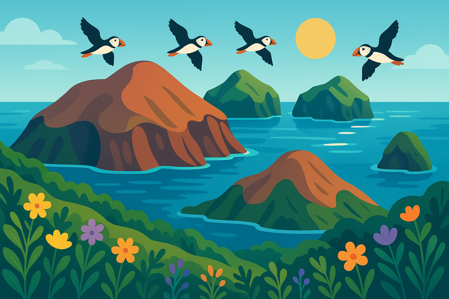 partez à la découverte de l’archipel des vestmann, une islande secrète entre volcans, paysages maritimes saisissants et faune unique. explorez une nature sauvage et préservée, loin des sentiers battus.