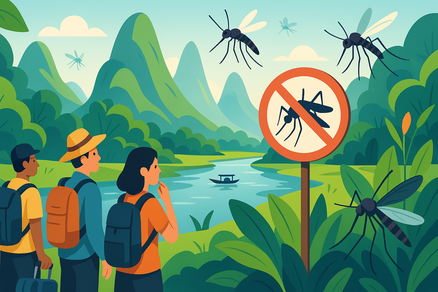 attention voyageurs : en raison d'une épidémie de maladies transmises par les moustiques en chine, restez vigilant. informez-vous sur les précautions à prendre pour assurer votre sécurité lors de votre séjour. conseil et informations utiles sur les risques et les mesures préventives.
