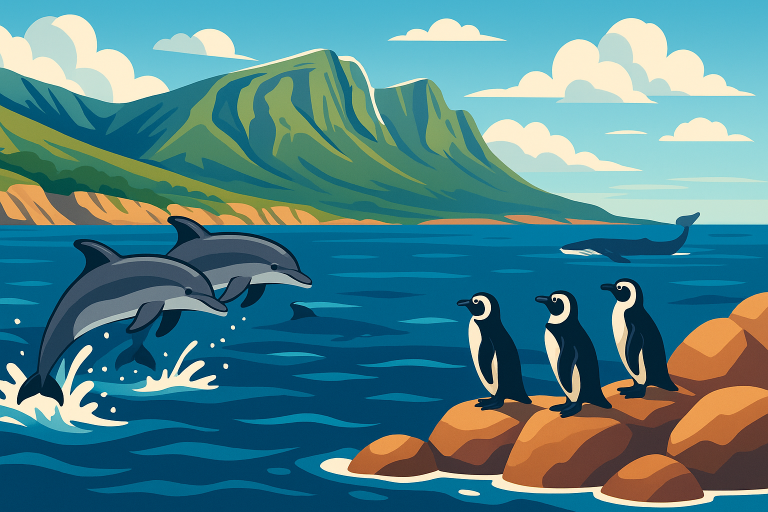 découvrez un safari océanique unique en afrique du sud, bien plus que l'observation des big five. partez à l'aventure entre terre et mer pour explorer une biodiversité remarquable et vivre des expériences inoubliables au cœur de la nature sauvage sud-africaine.