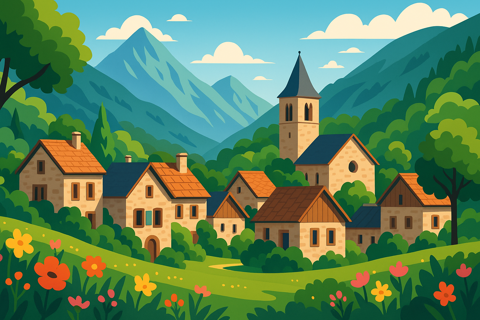 découvrez ce charmant village des pyrénées, véritable trésor caché, où paysages authentiques et patrimoine préservé font de lui l’un des joyaux méconnus de la france.