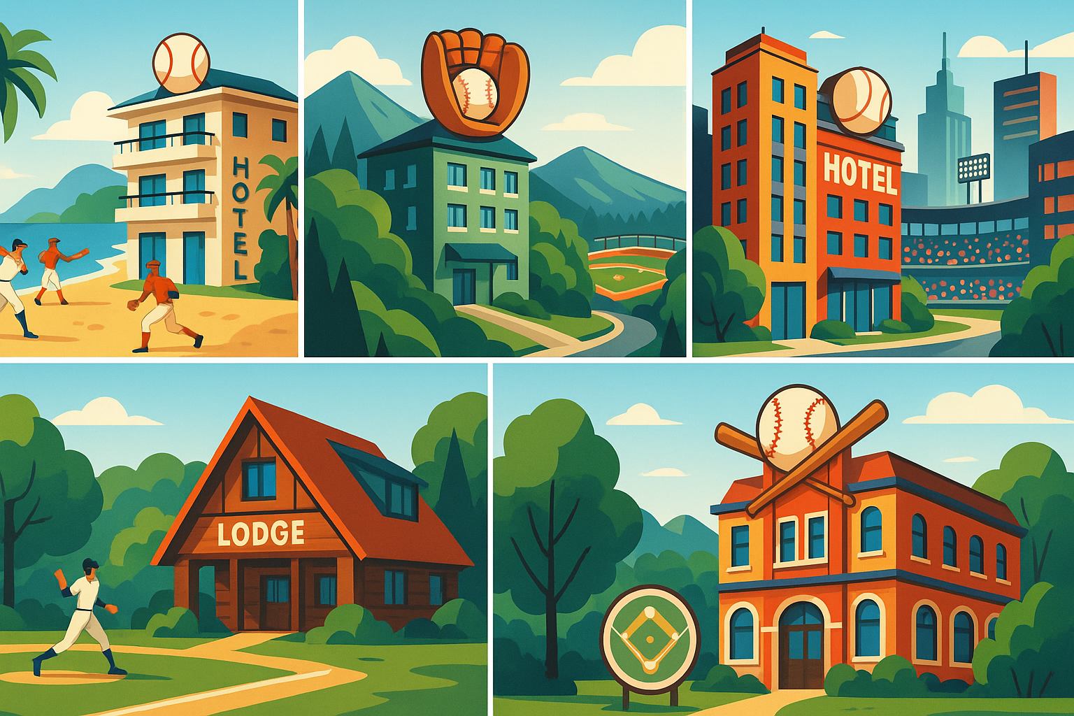 découvrez cinq offres hôtelières exclusives pensées pour les amateurs de baseball, alliant confort, proximité des stades et expériences uniques pour un séjour inoubliable.