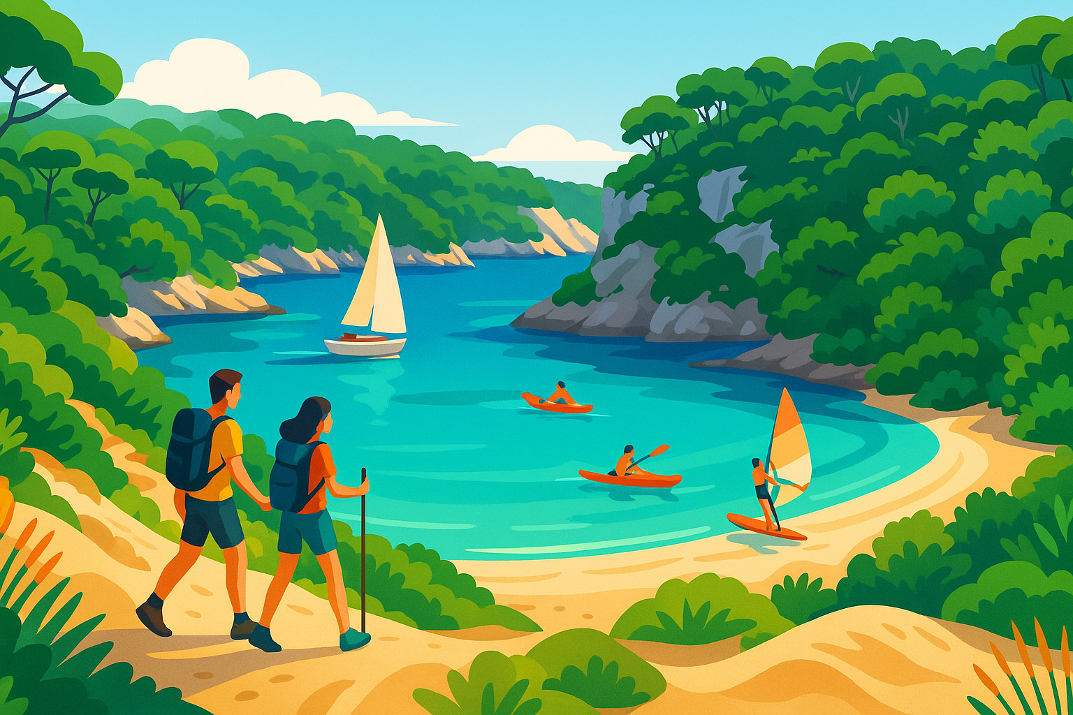 explorez minorque, la perle cachée des baléares, et plongez dans ses plages paradisiaques et ses activités captivantes. découvrez notre guide de voyage pour un séjour inoubliable sur cette île secrète.