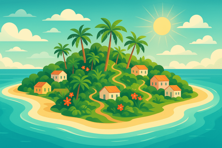 explorez cette île de 18 km², un véritable havre de paix abritant 4 831 habitants, où vous n'avez pas besoin de visa américain pour profiter d'une expérience unique et authentique.