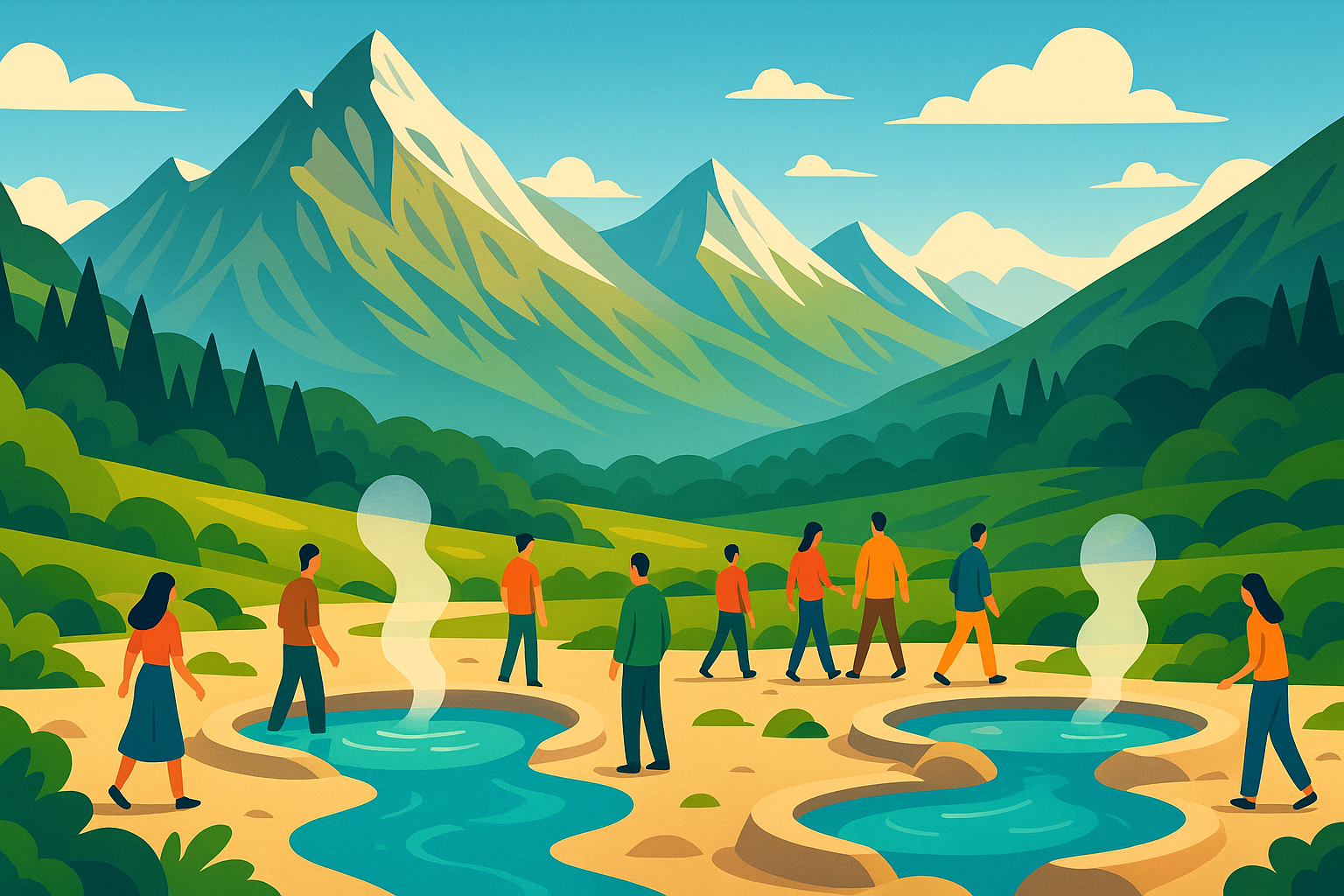 plongez au cœur des hautes-pyrénées et explorez une station thermale légendaire, célèbre pour ses 32 sources d'eau chaude atteignant 60°c, qui fascinent les visiteurs depuis plus de 2000 ans.