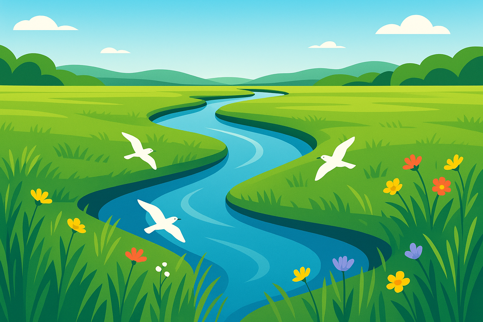 explorez la seule rivière française abritant 700 hectares de prés salés, un écosystème rare niché à 400 km de l'océan, à découvrir absolument pour les amoureux de nature et de paysages uniques.