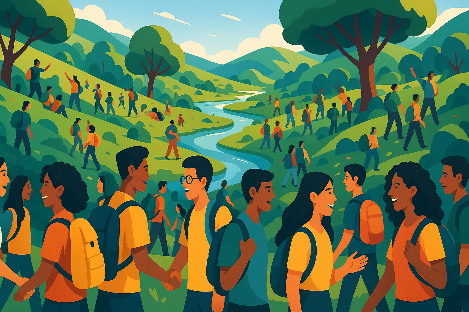 découvrez comment dix mille étudiants s'unissent pour cultiver l'empathie à travers le voyage, en partageant des expériences uniques et enrichissantes qui transforment leur vision du monde.