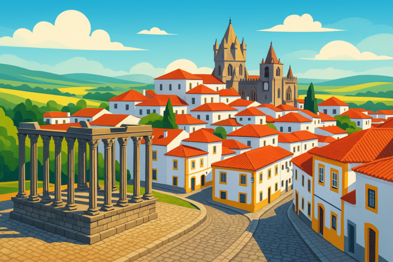 découvrez évora, le joyau historique de l'alentejo, où l'architecture médiévale rencontre un riche patrimoine culturel. explorez ses ruelles pavées, ses monuments emblématiques et savourez la cuisine locale dans cette ville classée au patrimoine mondial de l'unesco.