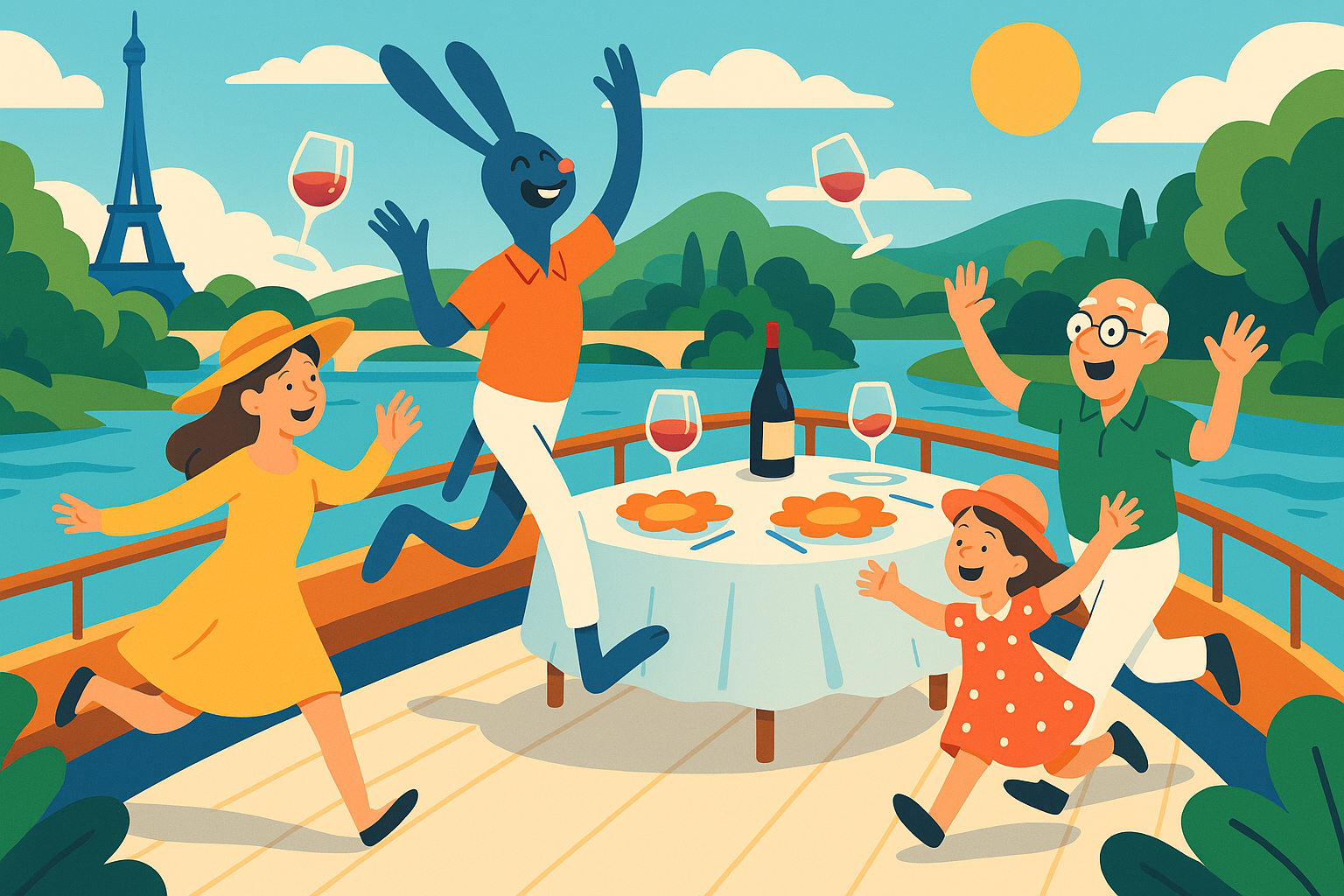 plongez dans l'univers décalé de françois simon : vivez l'expérience unique des 'pages d'été' alliant fantaisie et humour lors de vos réservations de dîner sur les bateaux-mouches. un moment inoubliable à savourer sur la seine !