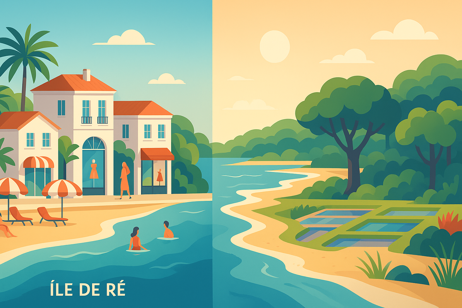 découvrez le duel captivant entre l’île de ré, réputée pour son élégance chic, et l’île d’oléron, véritable paradis naturel. comparez leurs atouts, leurs paysages et leurs ambiances pour choisir votre prochaine destination de rêve sur la côte atlantique.