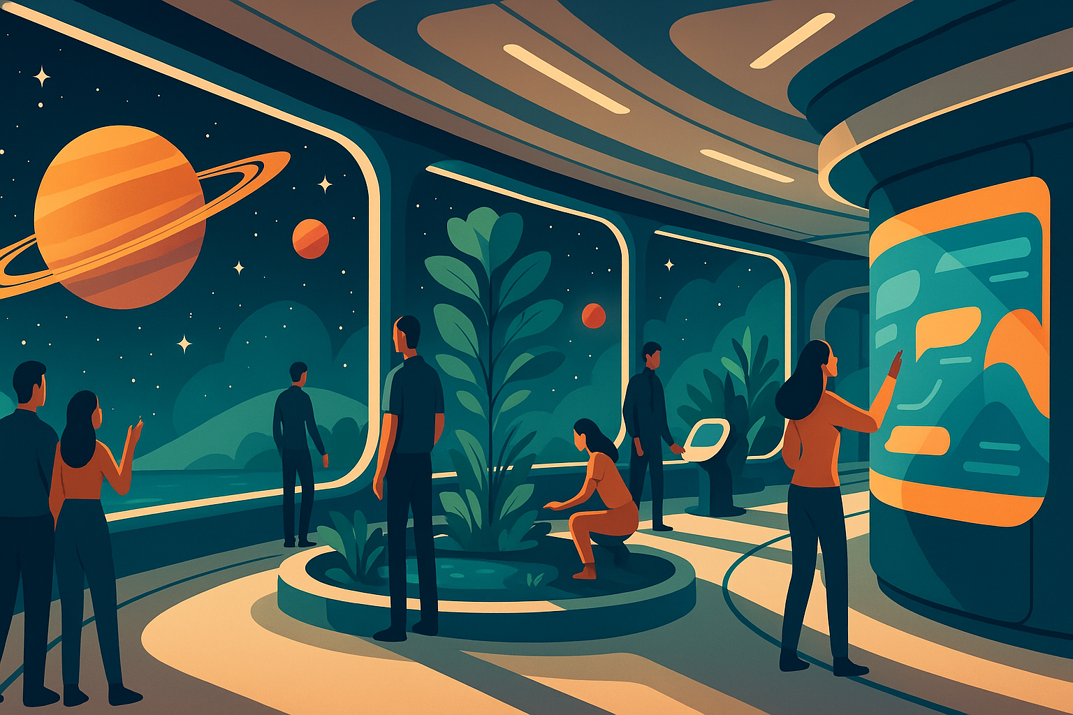 journey et starlab collaborent pour offrir une expérience immersive inédite dans une station spatiale commerciale, alliant innovation et exploration spatiale au service des utilisateurs.