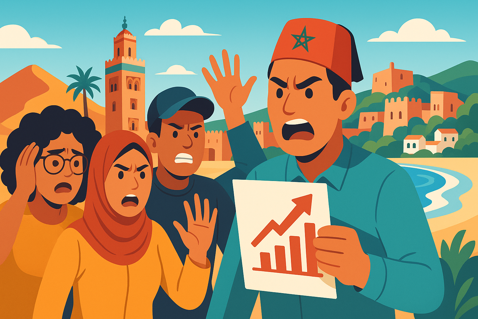 découvrez comment la diaspora marocaine manifeste son mécontentement face à la hausse spectaculaire des prix touristiques, impactant leurs voyages et séjours au maroc.