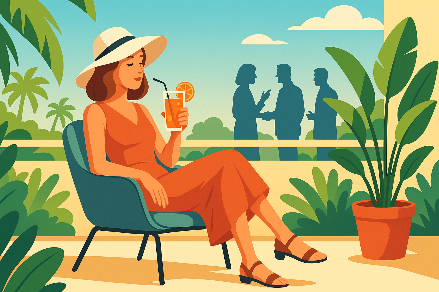 plongez dans 'la parlotte de charlotte', un récit captivant qui mêle détente estivale et jeux de pouvoir. découvrez les intrigues et les alliances qui se tissent sous le soleil, où chaque conversation devient un enjeu stratégique. un voyage fascinant au cœur des dynamiques humaines.
