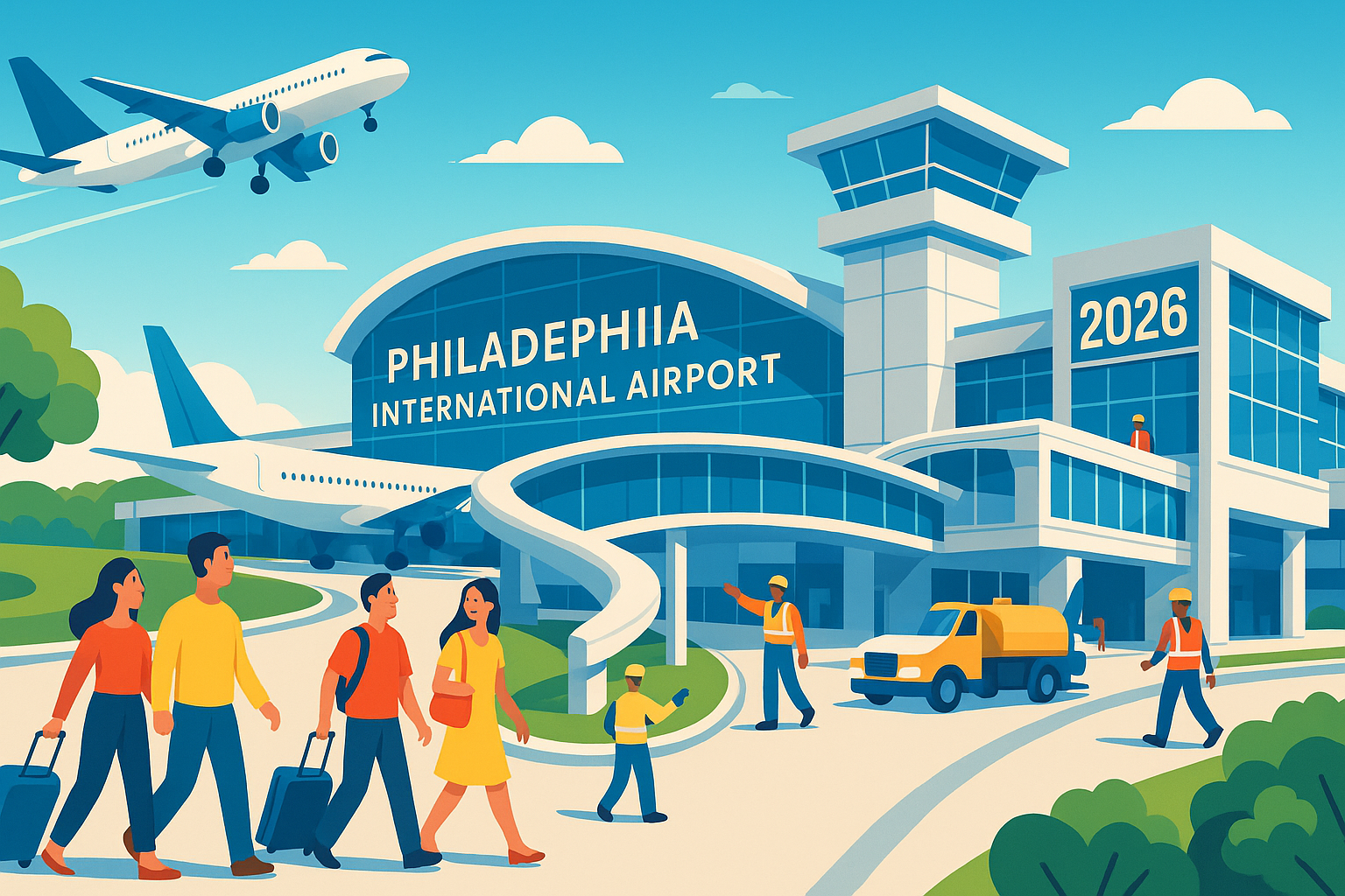 découvrez comment l'aéroport international de philadelphie se prépare à accueillir un afflux de voyageurs en 2026. avec des projets d'amélioration et d'expansion, l'aéroport s'engage à offrir une expérience de voyage exceptionnelle pour tous. préparez-vous à faire l'expérience d'un hub aérien à la pointe de la modernité!