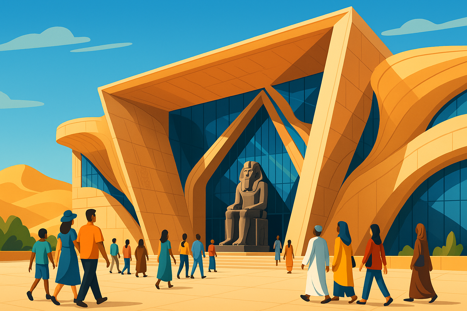 découvrez l’ouverture tant attendue du grand musée égyptien au 1er novembre, après vingt ans de rénovations majeures. plongez dans l’histoire de l’égypte ancienne à travers des collections inédites et des expositions exceptionnelles dans un cadre moderne et spectaculaire.
