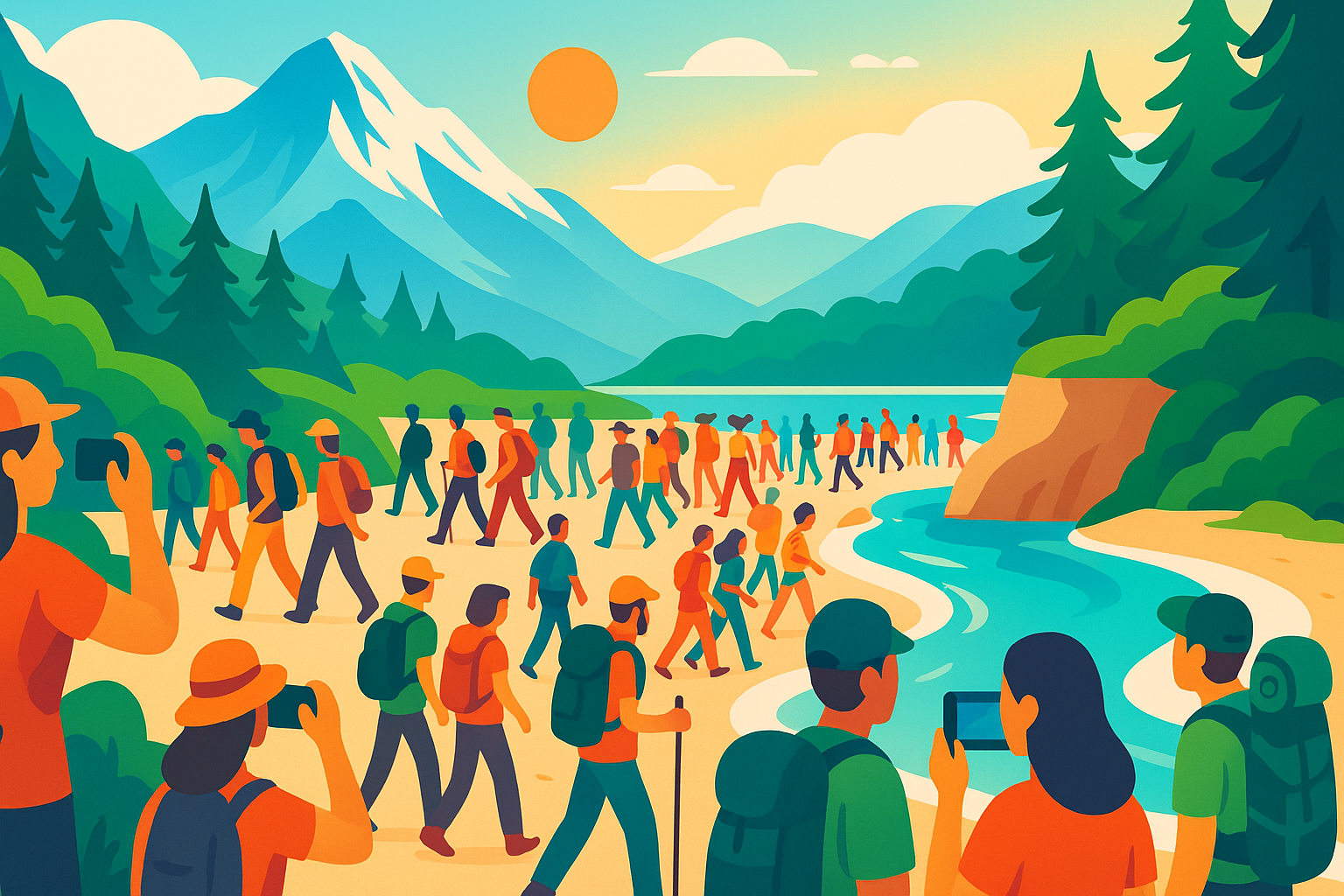 explorez le phénomène du surtourisme, une réalité complexe où les destinations populaires souffrent d'une affluence excessive, souvent sans considération pour l'environnement ou la culture locale. découvrez les enjeux et solutions pour un tourisme plus durable.