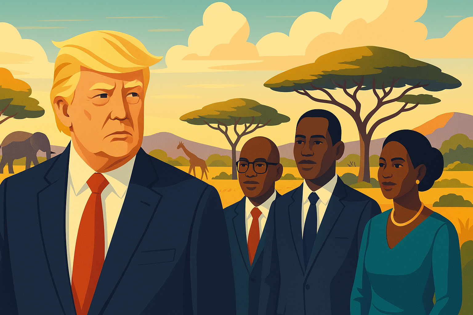 découvrez comment le « voyage restreint » de donald trump en afrique illustre une évolution controversée des relations entre les états-unis et le continent africain, entre nouvelles stratégies diplomatiques et débats sur la politique migratoire.