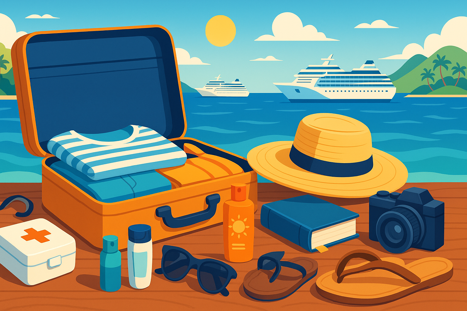 découvrez la liste ultime des 21 indispensables à emporter en croisière, sélectionnés par des experts, pour voyager l’esprit léger et profiter pleinement de votre séjour en mer.