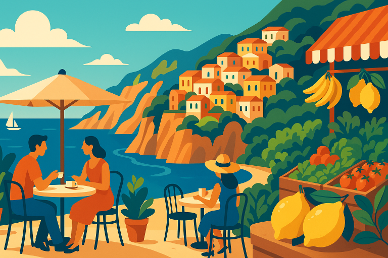 découvrez les merveilles de la côte amalfitaine à travers ses spectacles fascinants, son patrimoine culturel riche et sa cuisine authentique qui éveillent tous les sens.