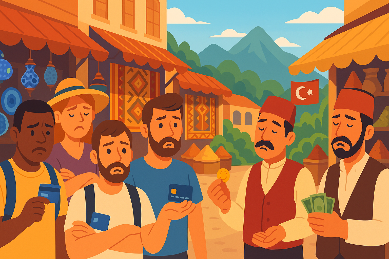 découvrez pourquoi de nombreux touristes en turquie expriment leur frustration face aux commerçants locaux qui refusent de plus en plus les paiements par carte bancaire, rendant les achats et transactions plus compliqués pour les voyageurs.