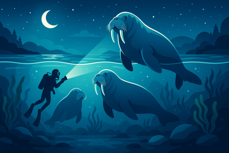 découvrez notre expérience inoubliable au cœur de pairi daiza lors d’une plongée nocturne fascinante parmi les morses. revivez notre aventure exclusive dans le plus vaste parc animalier d’europe et laissez-vous émerveiller par la magie de la nature la nuit.