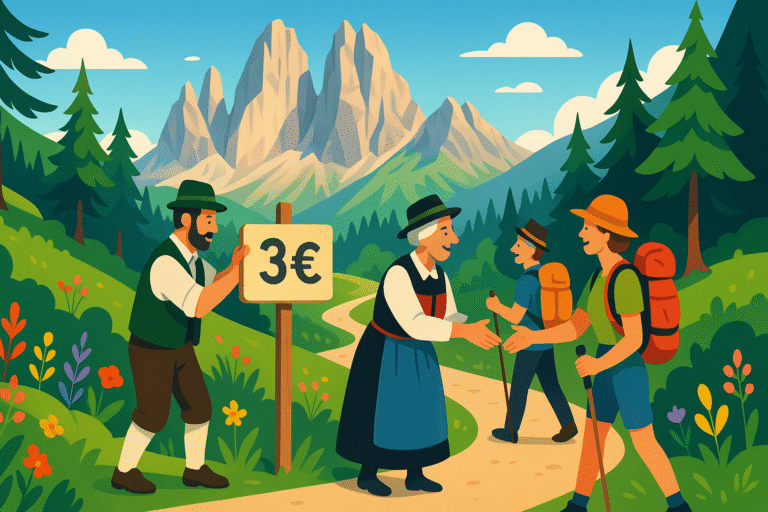 découvrez comment des habitants des dolomites mettent en place un tarif d'accès pour un sentier très fréquenté afin de combattre le surtourisme et préserver la beauté naturelle de leur région. une initiative responsable pour un tourisme durable.